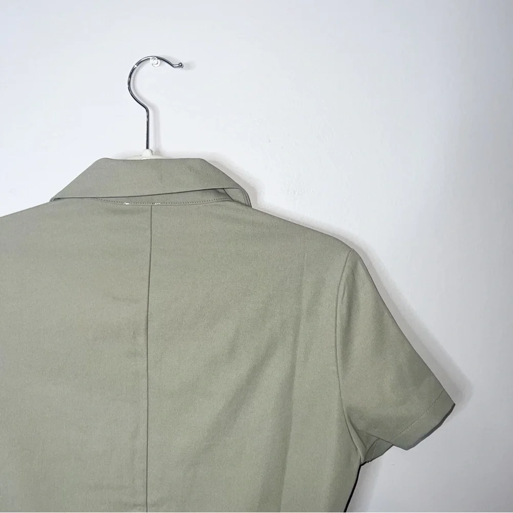 Princess Polly NWT Loretta Jumpsuit Khaki - Picture 10 of 10